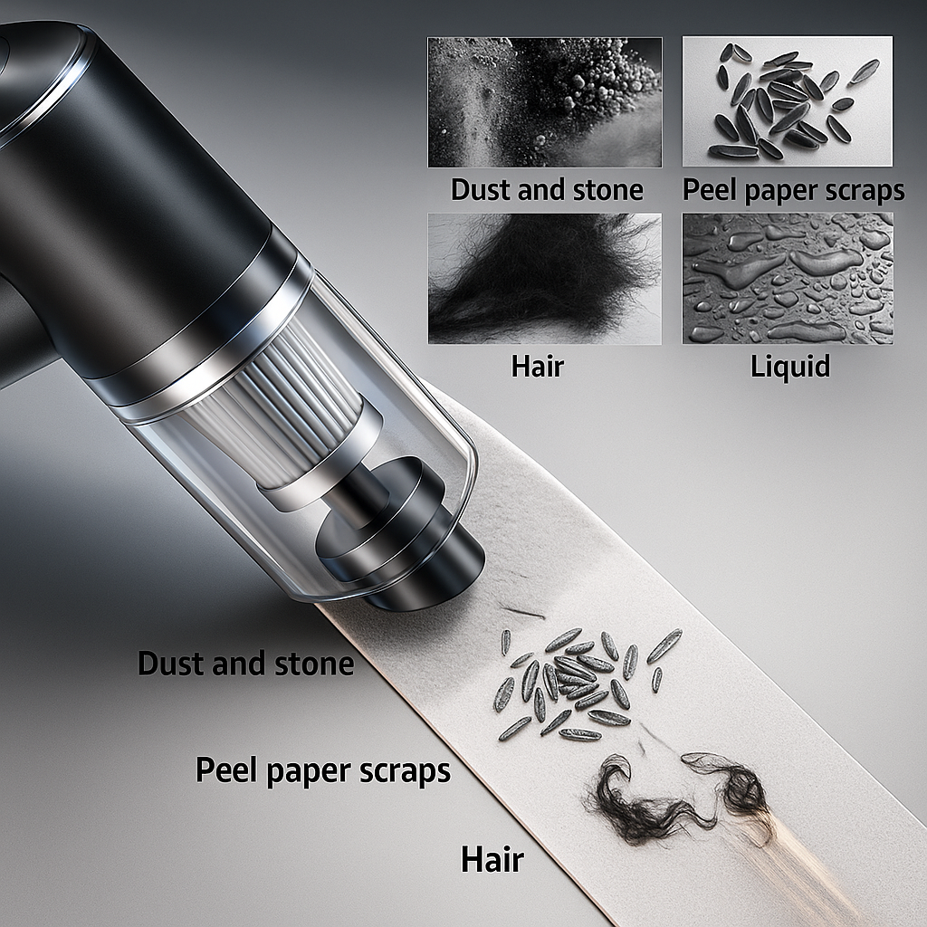 Portable Air Duster Wireless Vacuum Cleaner