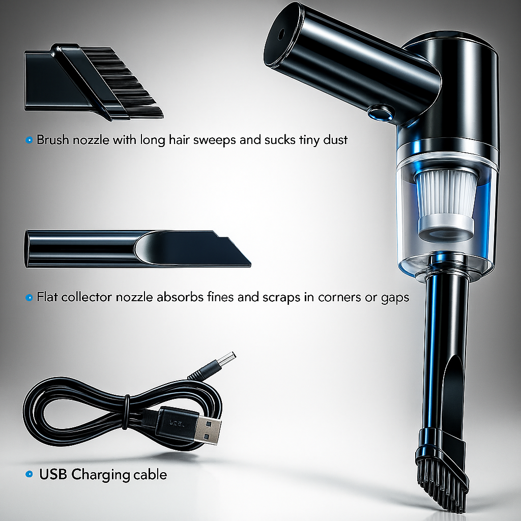 Portable Air Duster Wireless Vacuum Cleaner