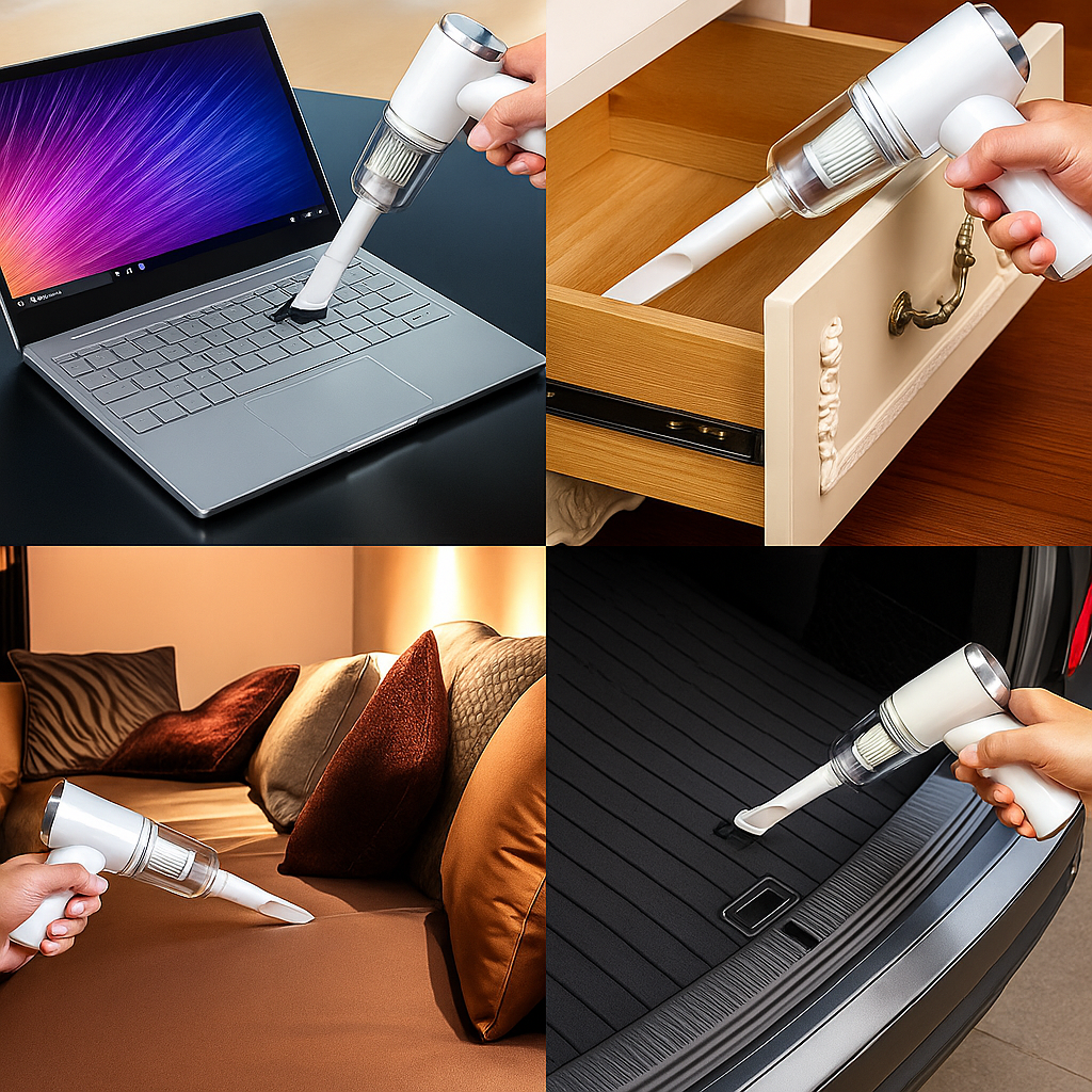 Portable Air Duster Wireless Vacuum Cleaner